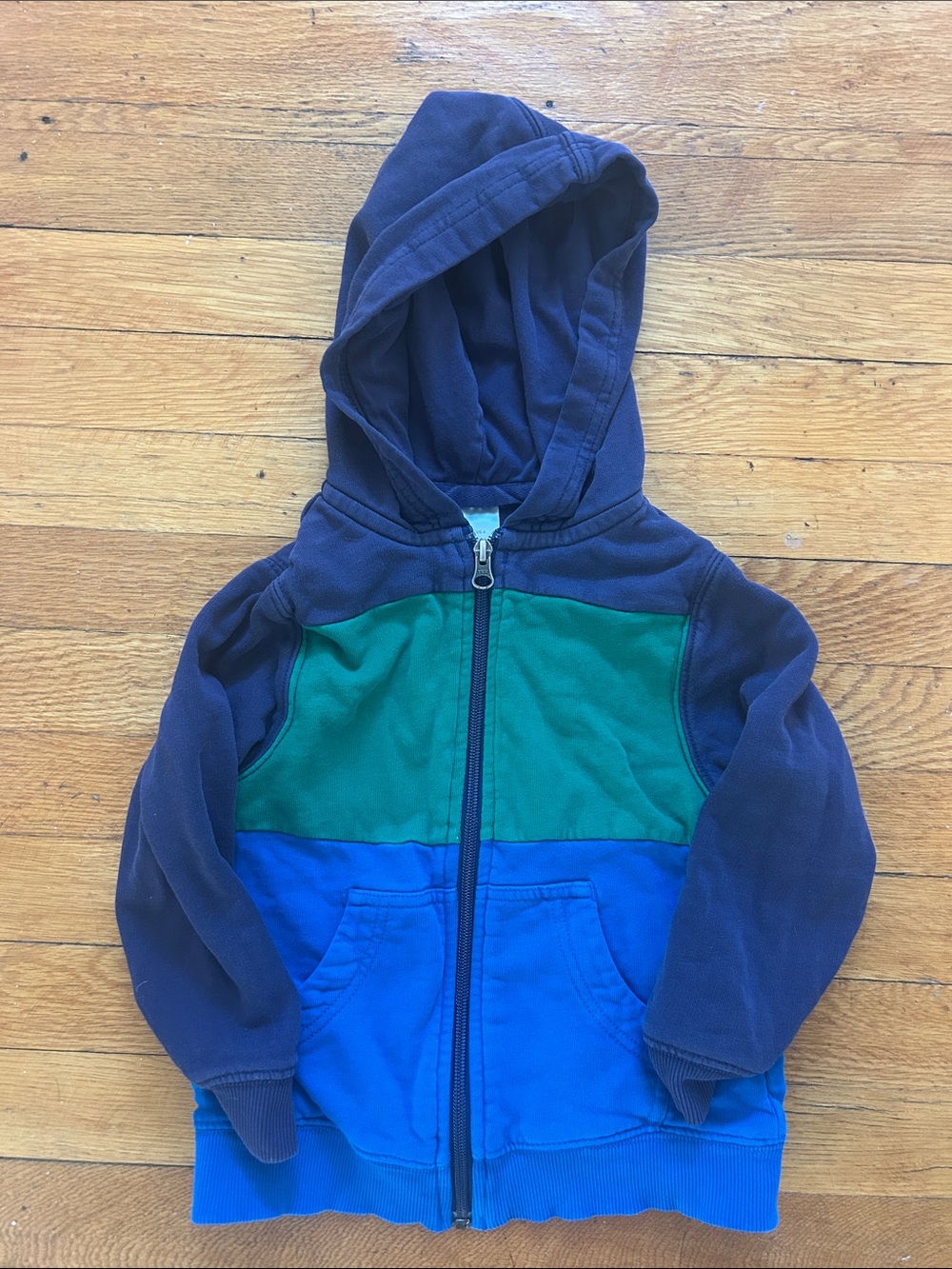Hanna Andersson color block hoodie